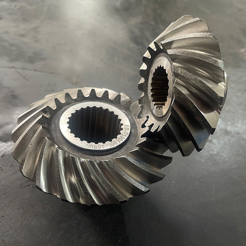 Điều trị nhiệt tùy chỉnh bề mặt kết thúc Bevel Gear dựa trên bản vẽ cho ngành công nghiệp hàng hải