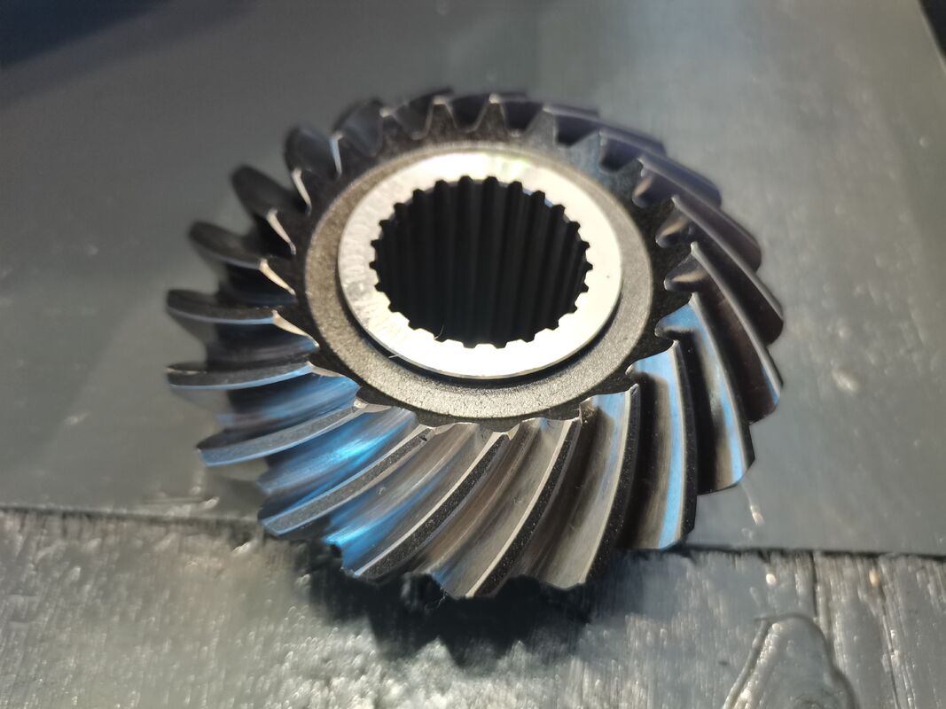Dụng độ cao HB260-320 Bevel Gear với hồ sơ răng dựa trên bản vẽ và kết thúc bề mặt xử lý nhiệt
