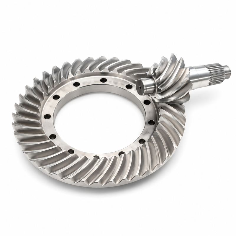 Chi tiết cao 20CrMnTi Spiral Bevel Gear Set với đường kính pitch tùy chỉnh cho hộp truyền tải