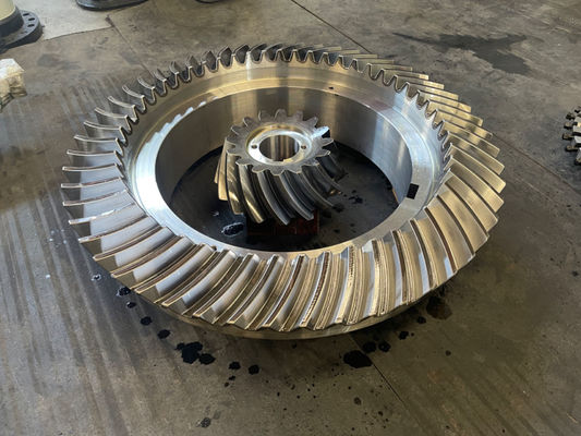 Chất gia công thắt lưng mạnh mẽ 29 Spline Heavy Duty Bevel Gear cho máy móc công nghiệp